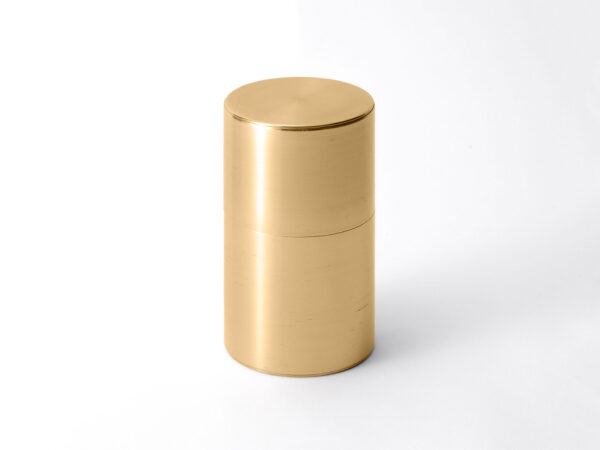 Kaikado Brass 200g Caddy (tall)