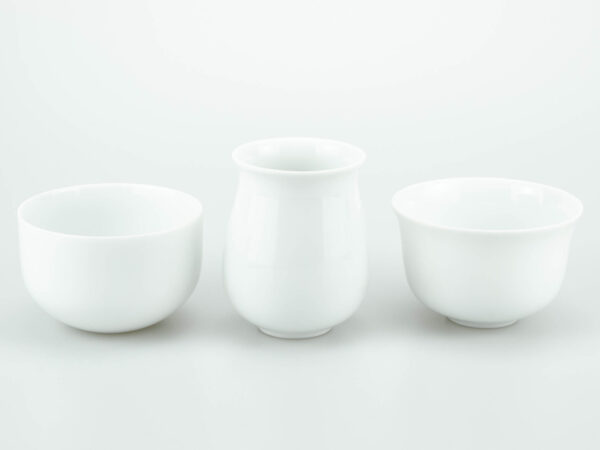 1660 LONDON TEA CUP connoisseur SET (white)