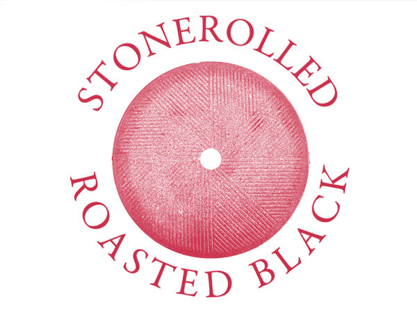 Stonerolled Roasted Black